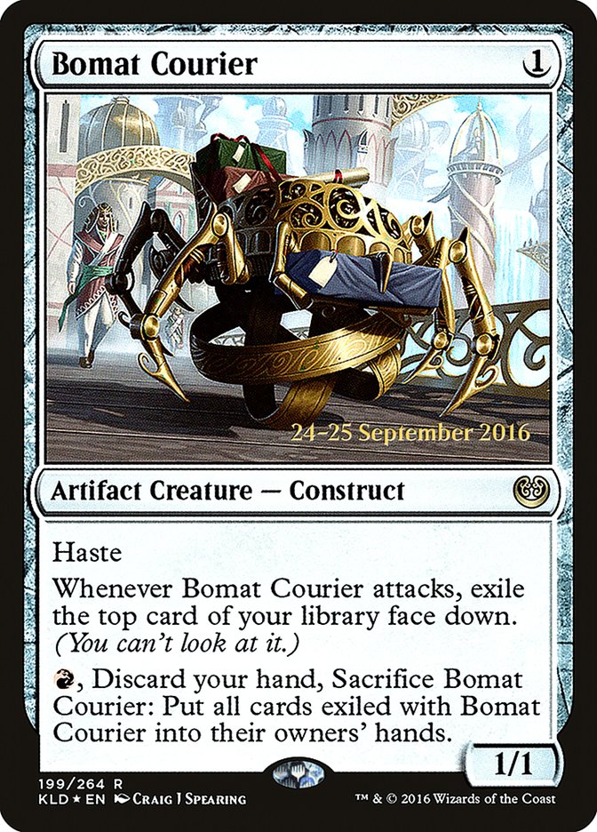 Bomat Courier [Kaladesh Prerelease Promos] | Black Swamp Games