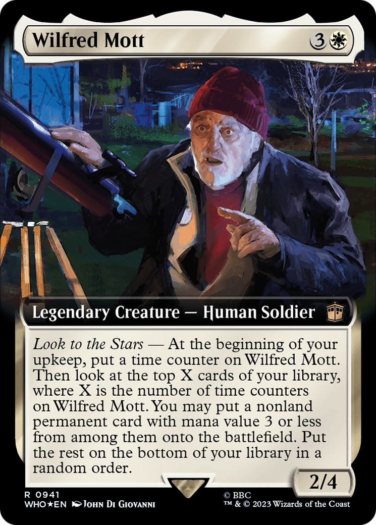 Wilfred Mott (Extended Art) (Surge Foil) [Doctor Who] | Black Swamp Games