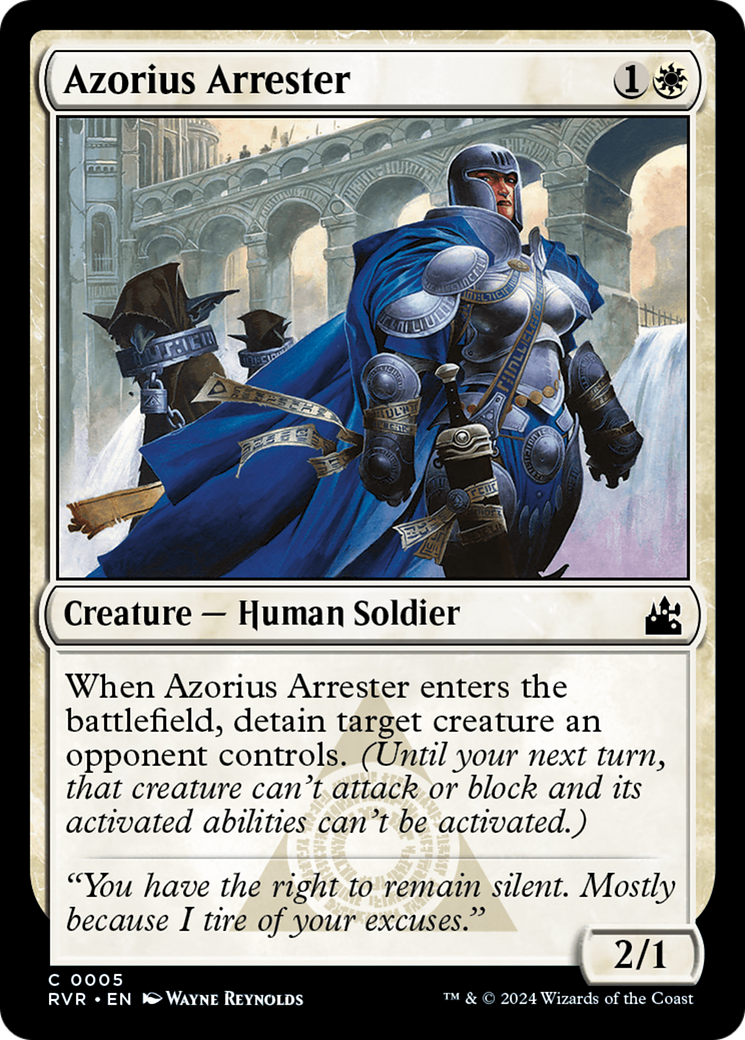 Azorius Arrester [Ravnica Remastered] | Black Swamp Games