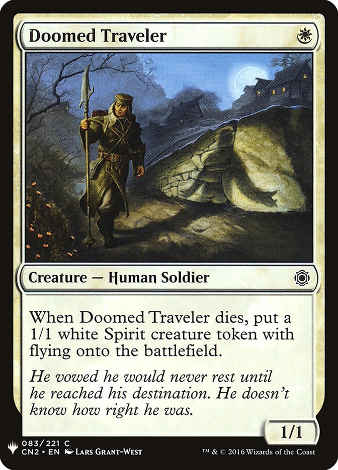 Doomed Traveler [Mystery Booster] | Black Swamp Games