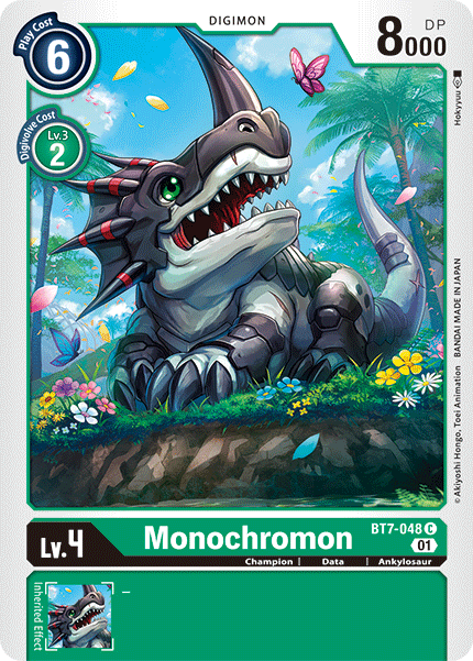 Monochromon [BT7-048] [Next Adventure] | Black Swamp Games