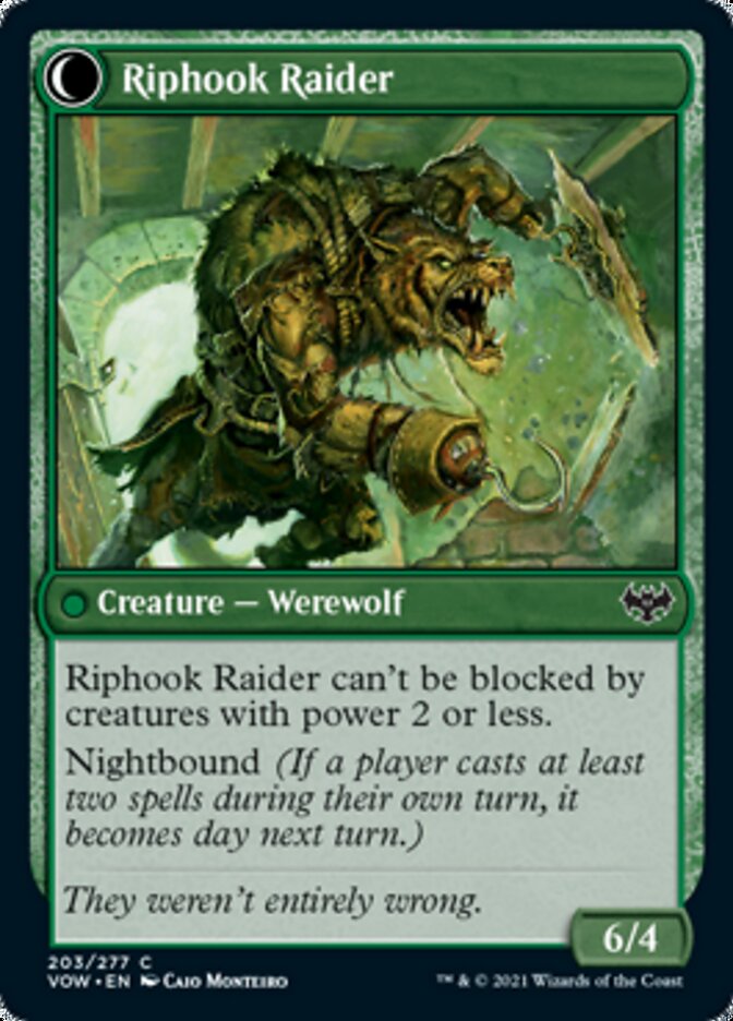 Hookhand Mariner // Riphook Raider [Innistrad: Crimson Vow] | Black Swamp Games