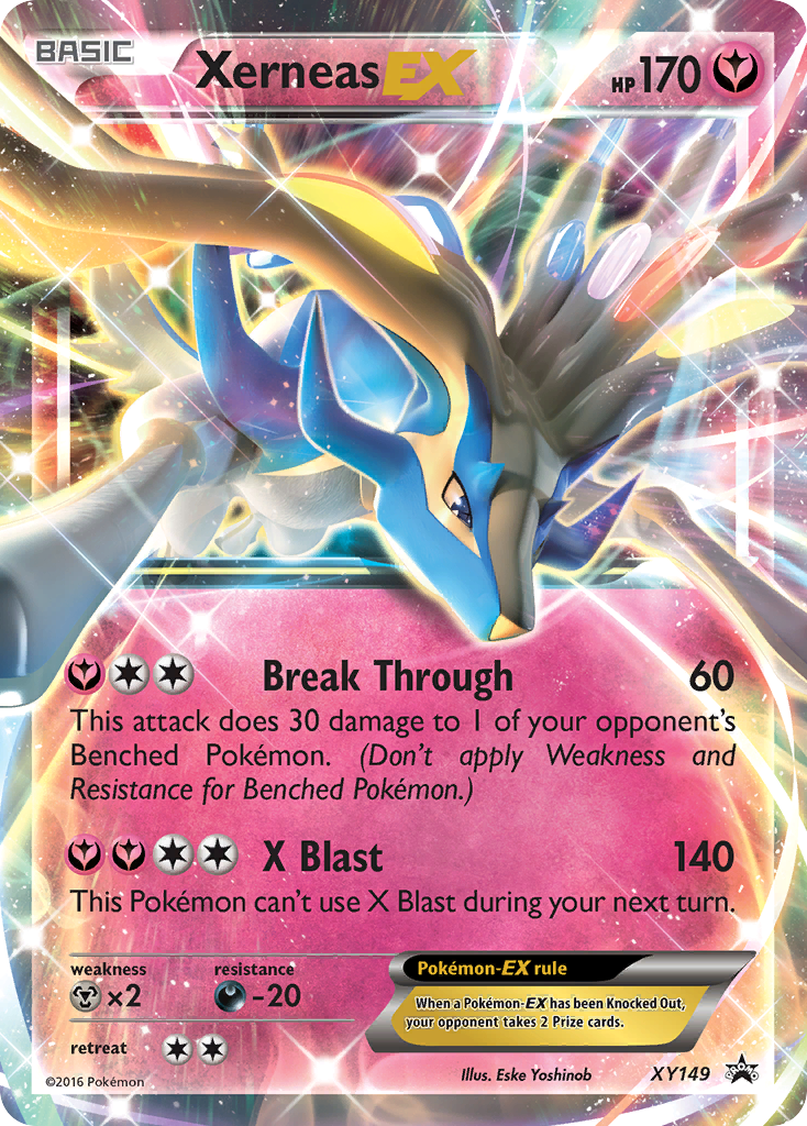 Xerneas EX (XY149) [XY: Black Star Promos] | Black Swamp Games