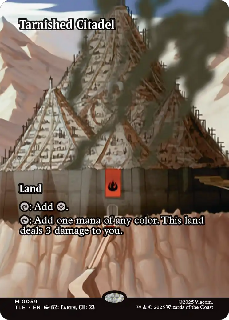 Tarnished Citadel (Borderless) [Avatar: The Last Airbender: Eternal-Legal] | Black Swamp Games