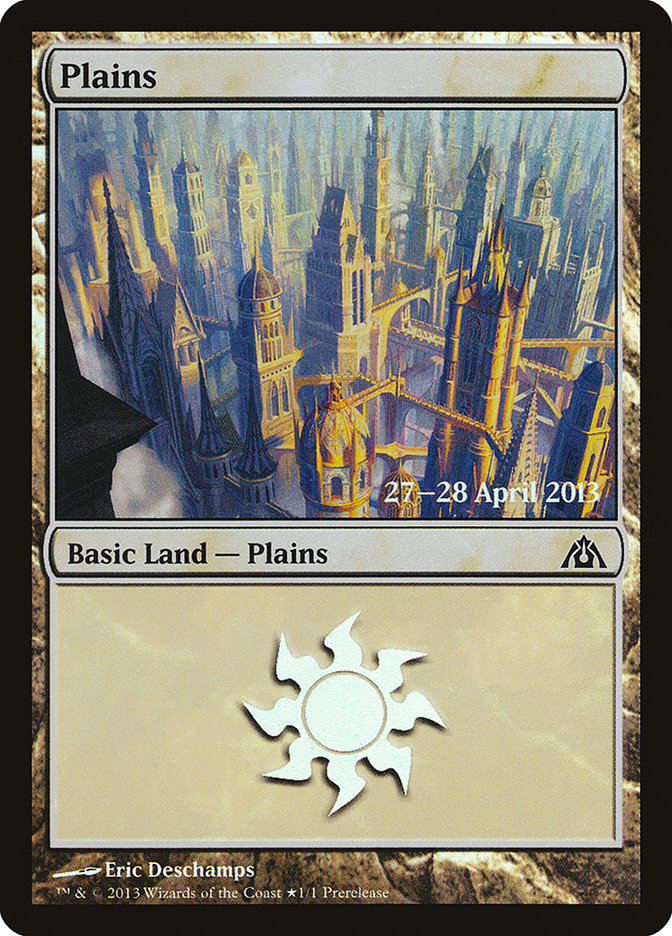 Plains (157) [Dragon's Maze Prerelease Promos] | Black Swamp Games