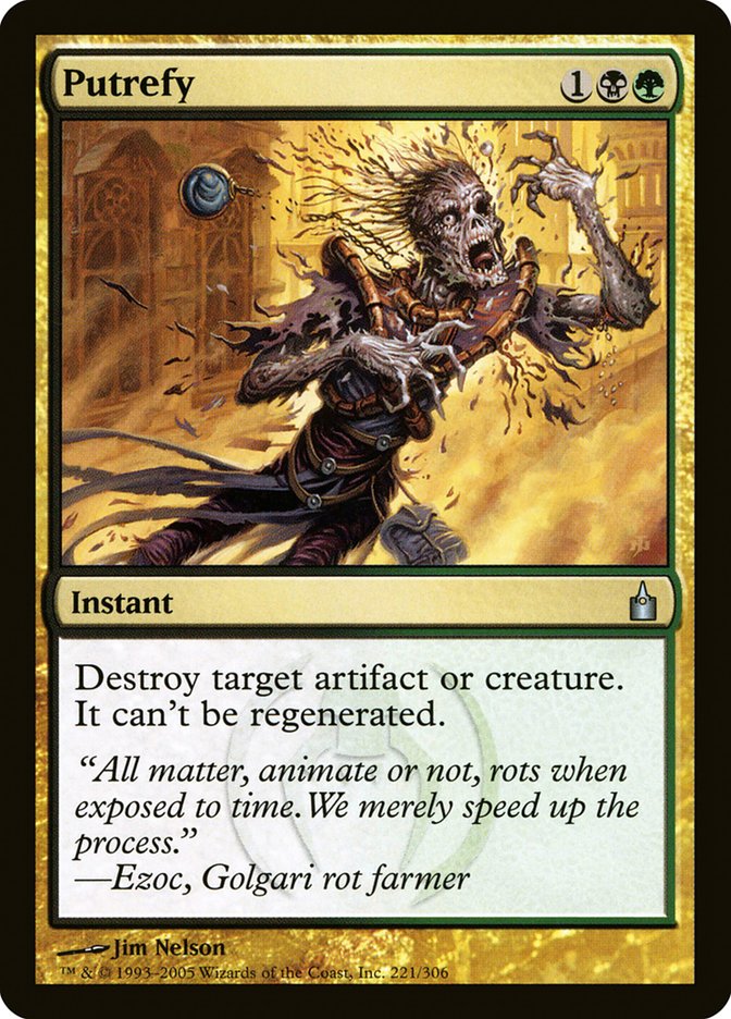 Putrefy [Ravnica: City of Guilds] | Black Swamp Games