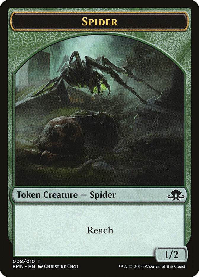Spider Token [Eldritch Moon Tokens] | Black Swamp Games