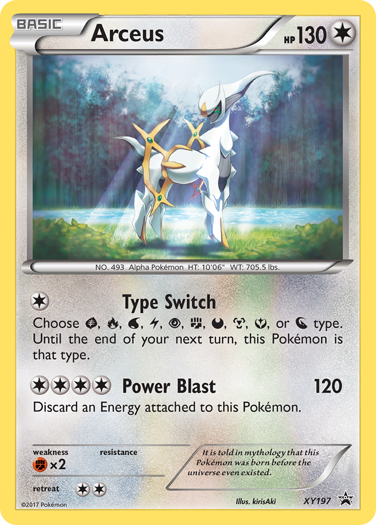 Arceus (XY197) [XY: Black Star Promos] | Black Swamp Games