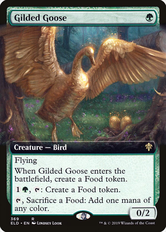 Gilded Goose (Extended Art) [Throne of Eldraine] | Black Swamp Games