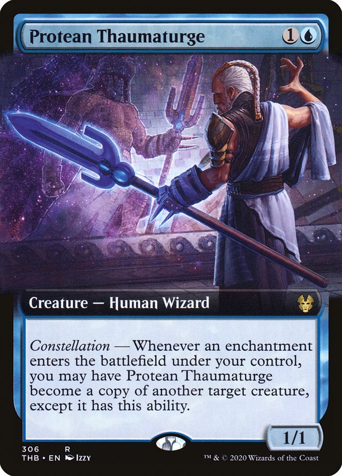 Protean Thaumaturge (Extended Art) [Theros Beyond Death] | Black Swamp Games