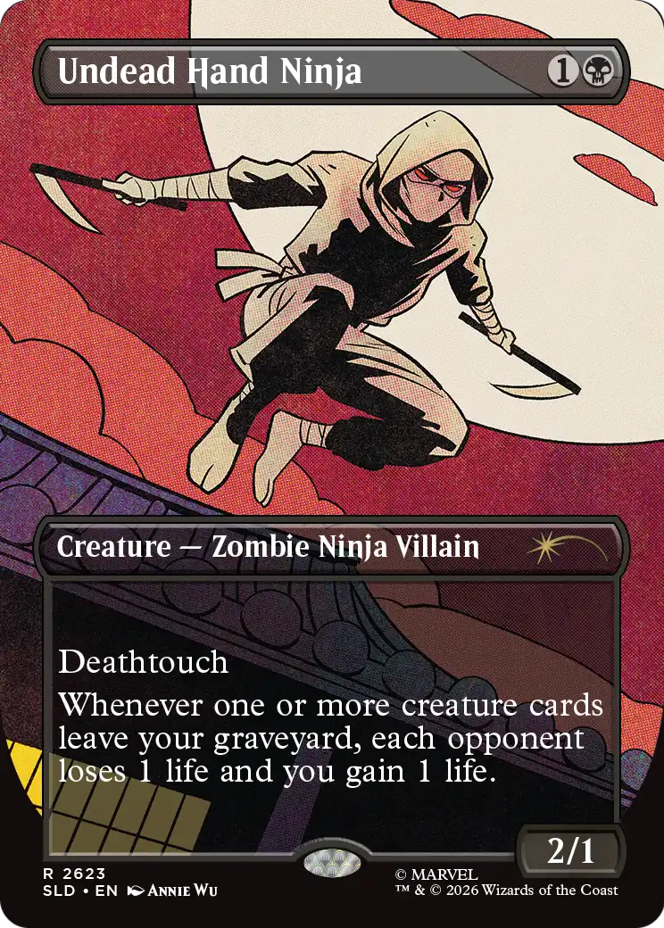 Undead Hand Ninja [Secret Lair Drop Series] | Black Swamp Games