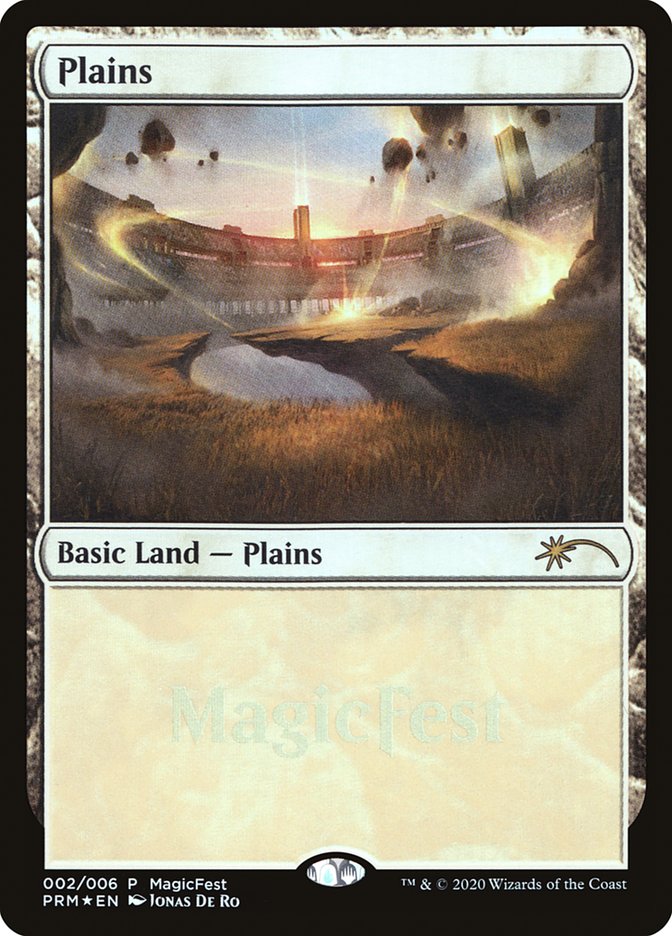 Plains (2) [MagicFest 2020] | Black Swamp Games