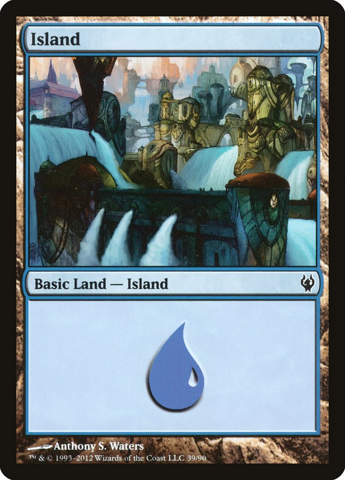 Island (39) [Duel Decks: Izzet vs. Golgari] | Black Swamp Games