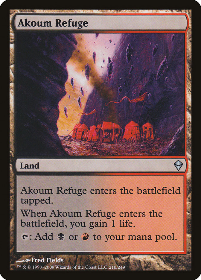 Akoum Refuge [Zendikar] | Black Swamp Games