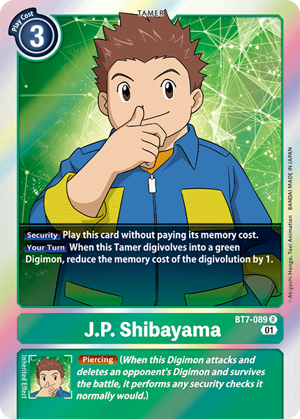 J.P. Shibayama [BT7-089] [Next Adventure] | Black Swamp Games