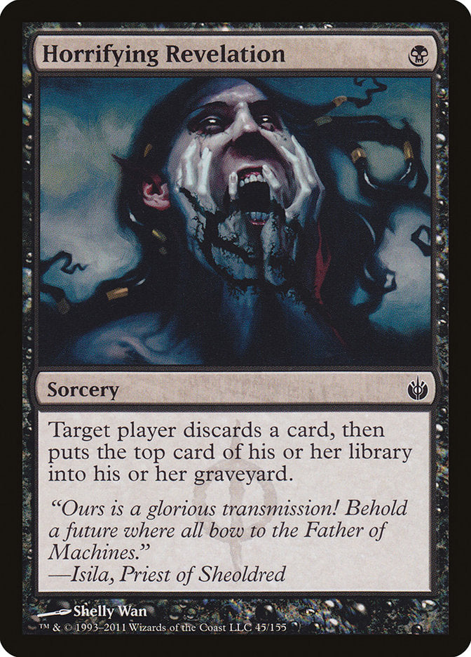 Horrifying Revelation [Mirrodin Besieged] | Black Swamp Games