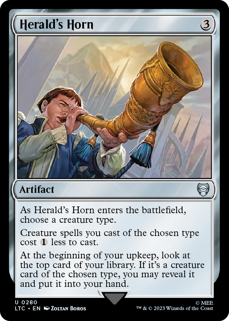 Herald's Horn [The Lord of the Rings: Tales of Middle-Earth Commander] | Black Swamp Games