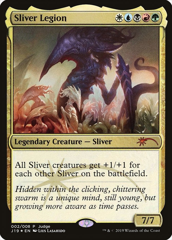 Sliver Legion [Judge Gift Cards 2019] | Black Swamp Games