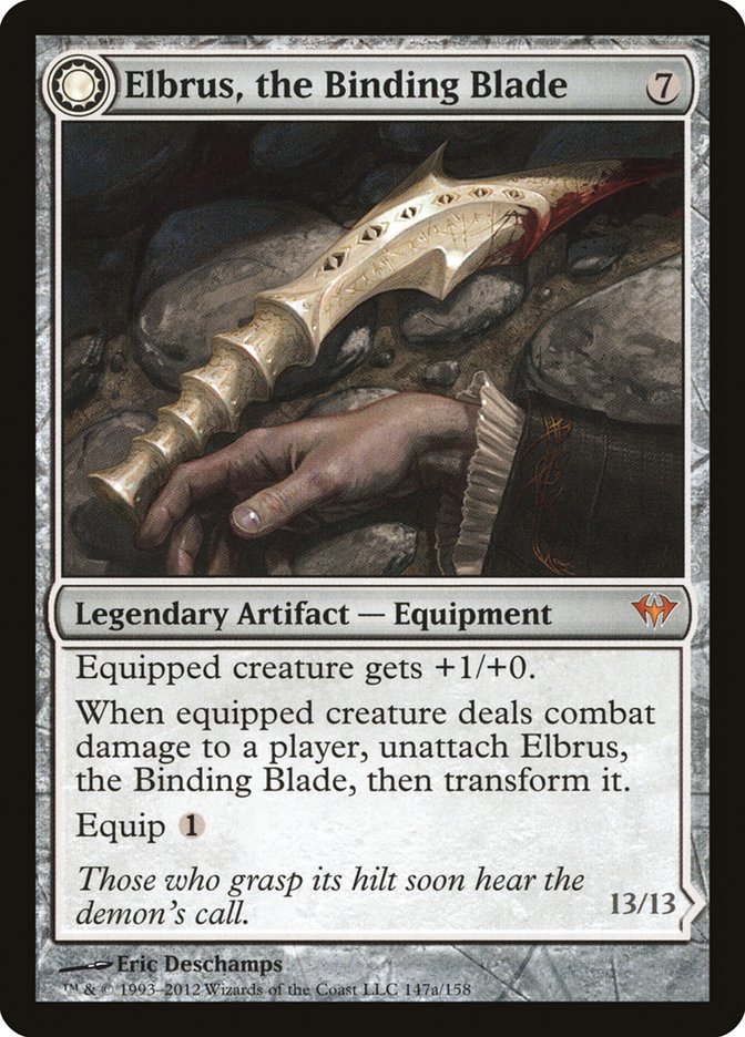Elbrus, the Binding Blade // Withengar Unbound [Dark Ascension] | Black Swamp Games