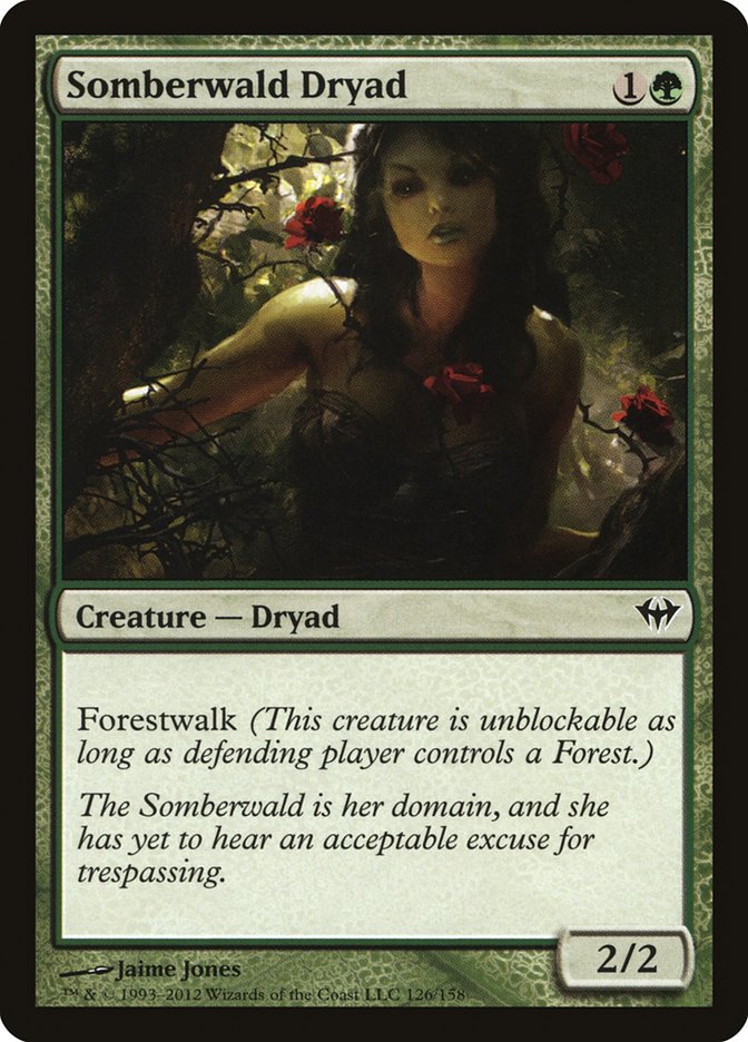Somberwald Dryad [Dark Ascension] | Black Swamp Games