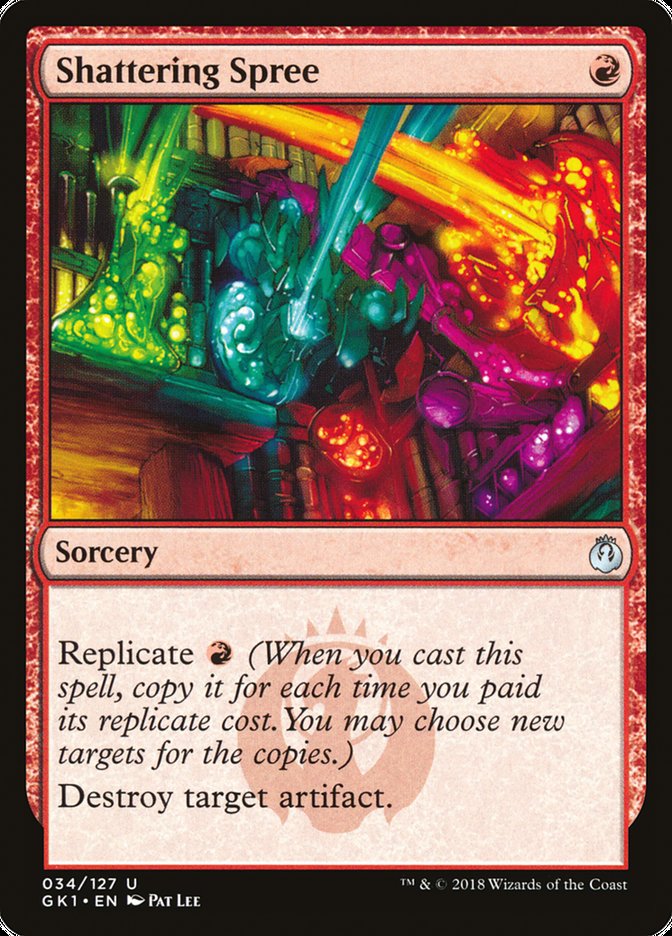 Shattering Spree [Guilds of Ravnica Guild Kit] | Black Swamp Games
