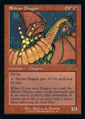 Shivan Dragon (Retro) [30th Anniversary Edition] | Black Swamp Games