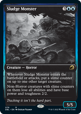 Sludge Monster [Innistrad: Double Feature] | Black Swamp Games