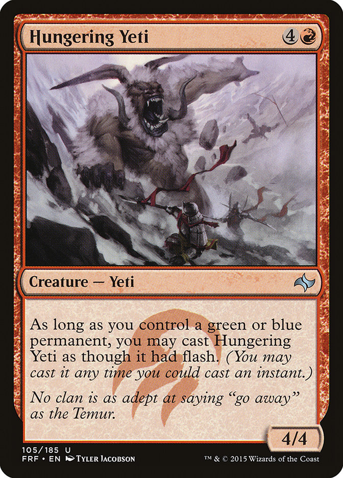 Hungering Yeti [Fate Reforged] | Black Swamp Games