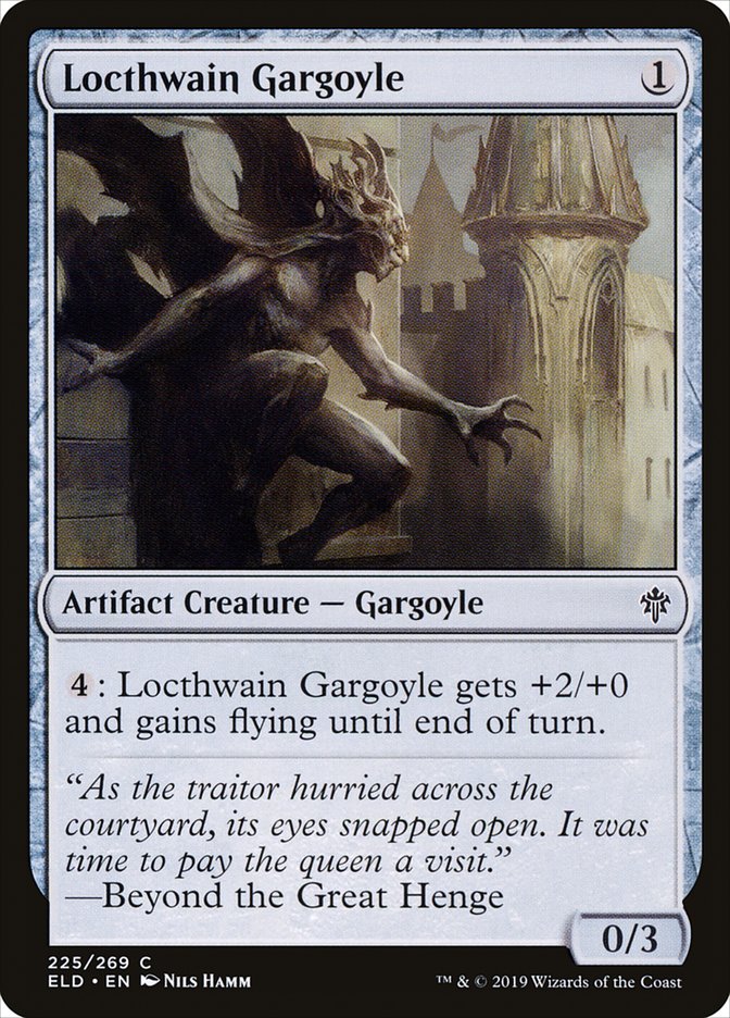 Locthwain Gargoyle [Throne of Eldraine] | Black Swamp Games