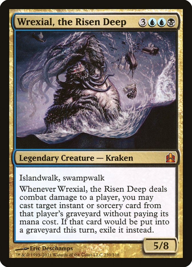 Wrexial, the Risen Deep [Commander 2011] | Black Swamp Games