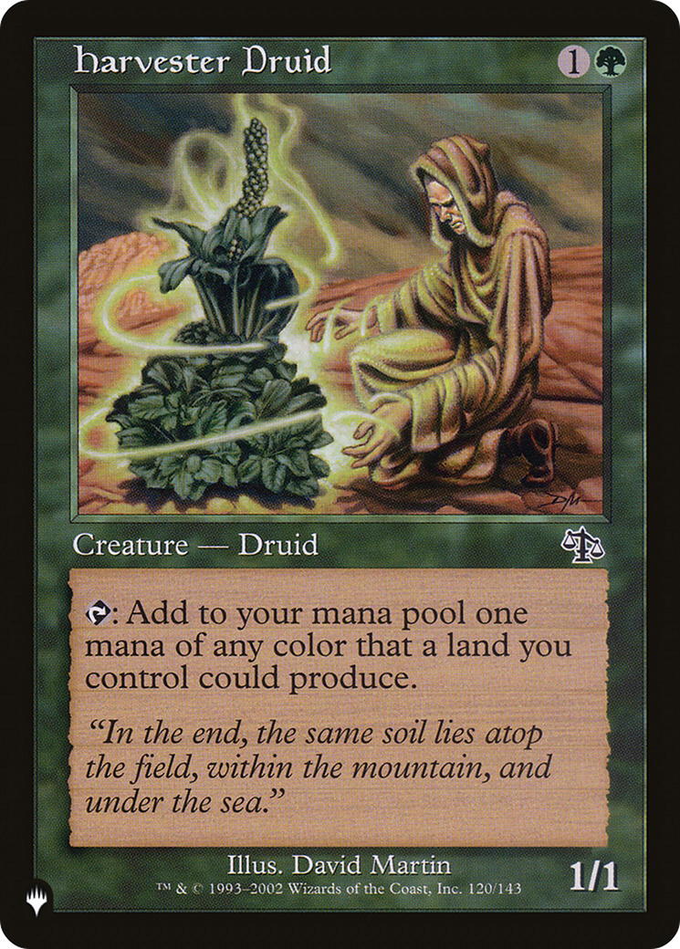 Harvester Druid [The List] | Black Swamp Games
