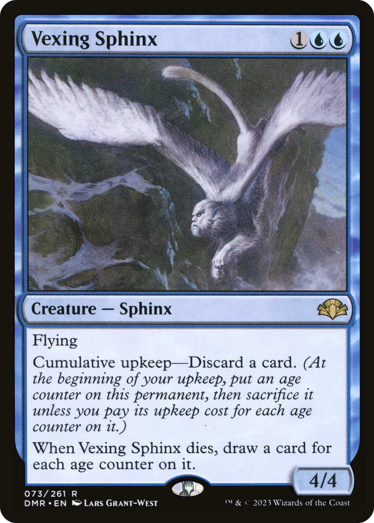 Vexing Sphinx [Dominaria Remastered] | Black Swamp Games