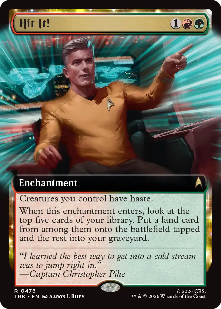 Hit It! (Extended Art) [Star Trek] | Black Swamp Games