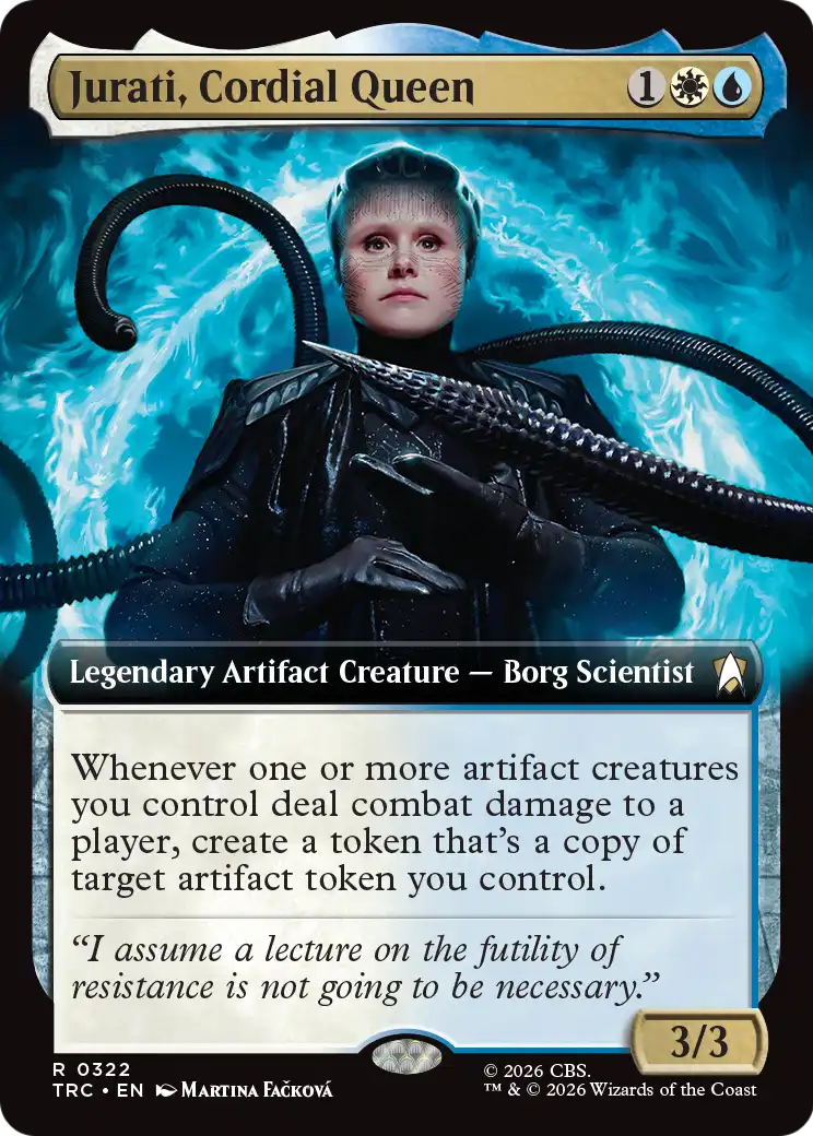 Jurati, Cordial Queen (Extended Art) [Star Trek Commander] | Black Swamp Games
