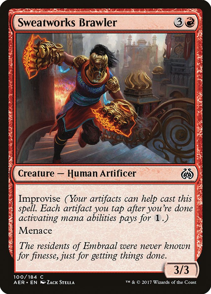 Sweatworks Brawler [Aether Revolt] | Black Swamp Games