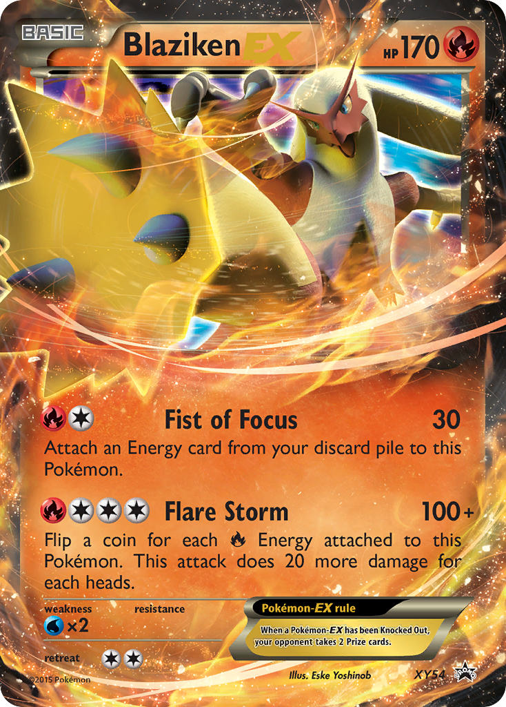 Blaziken EX (XY54) [XY: Black Star Promos] | Black Swamp Games