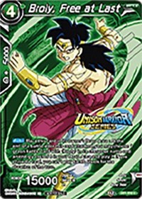 Broly, Free at Last (Event Pack 07) (DB1-052) [Tournament Promotion Cards] | Black Swamp Games