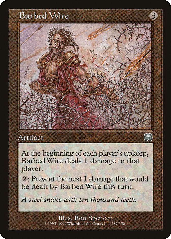 Barbed Wire [Mercadian Masques] | Black Swamp Games