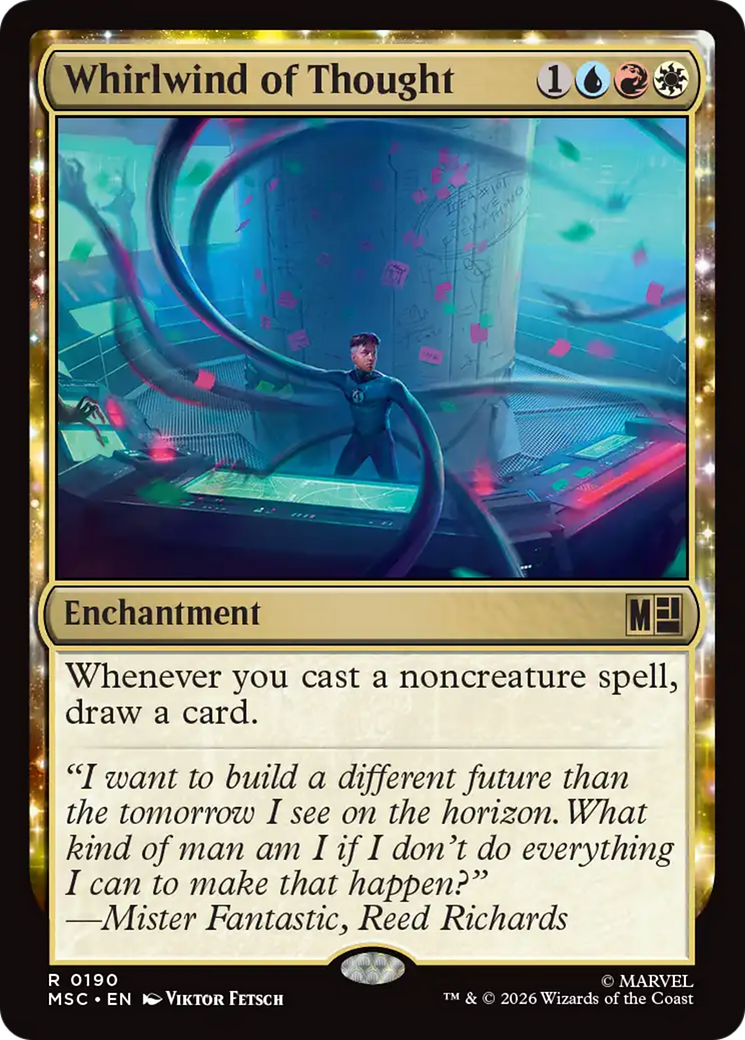 Whirlwind of Thought (Surge Foil) [Marvel Super Heroes Commander] | Black Swamp Games