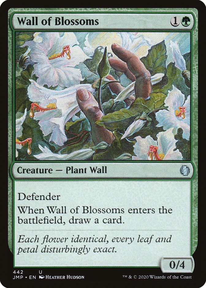 Wall of Blossoms [Jumpstart] | Black Swamp Games