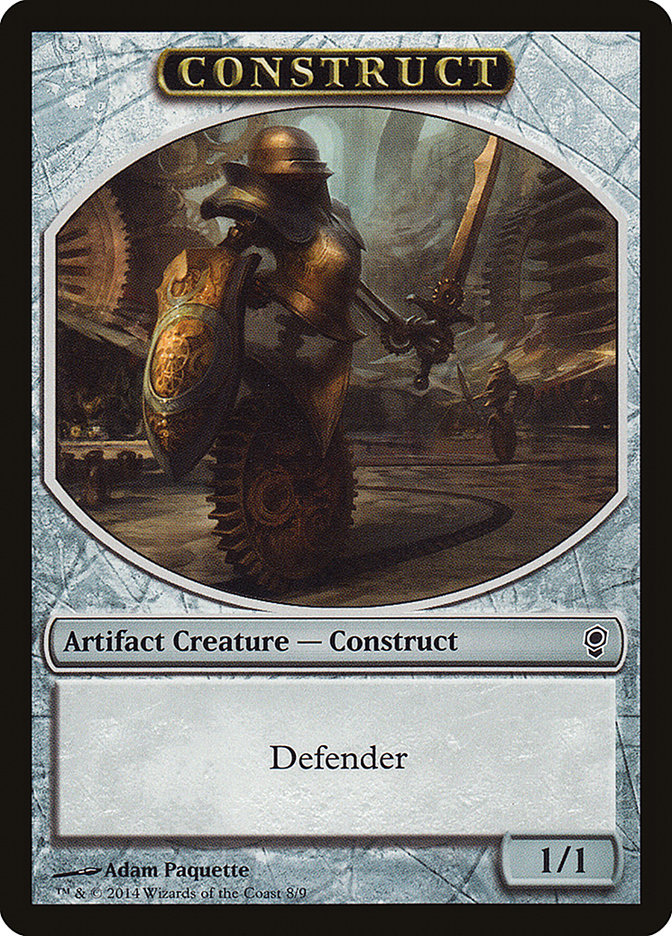 Construct Token [Conspiracy Tokens] | Black Swamp Games