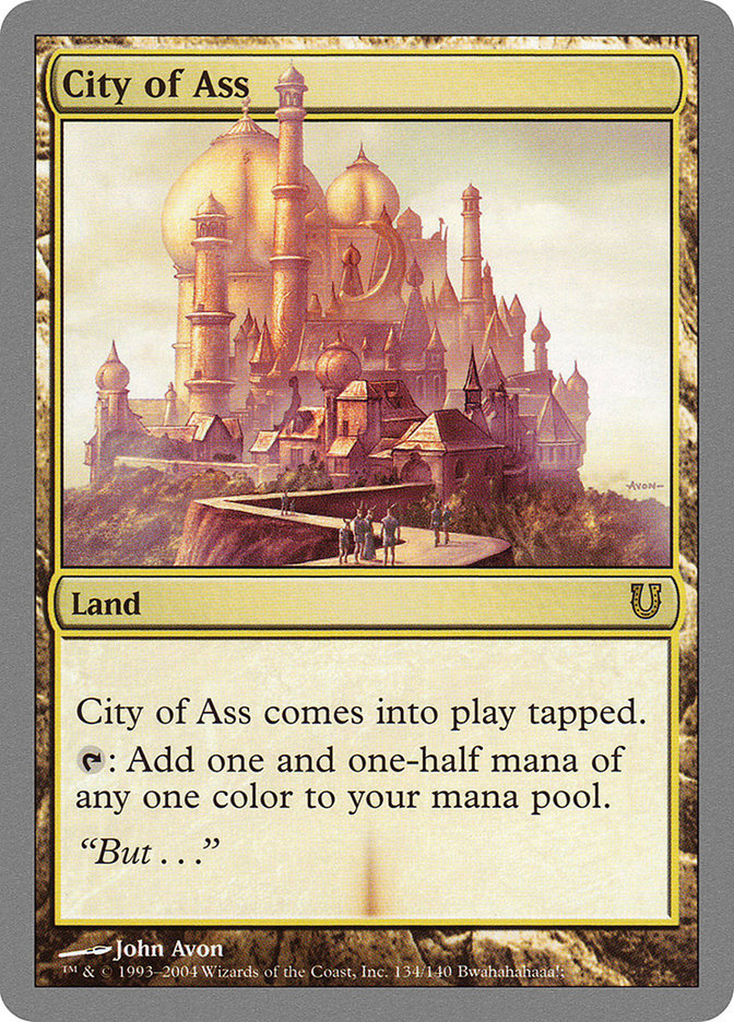 City of Ass [Unhinged] | Black Swamp Games