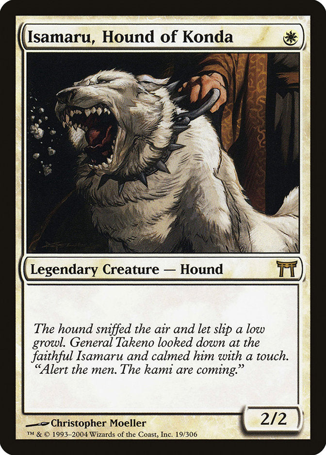 Isamaru, Hound of Konda [Champions of Kamigawa] | Black Swamp Games