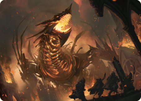 The Fall of Kroog Art Card [The Brothers' War Art Series] | Black Swamp Games