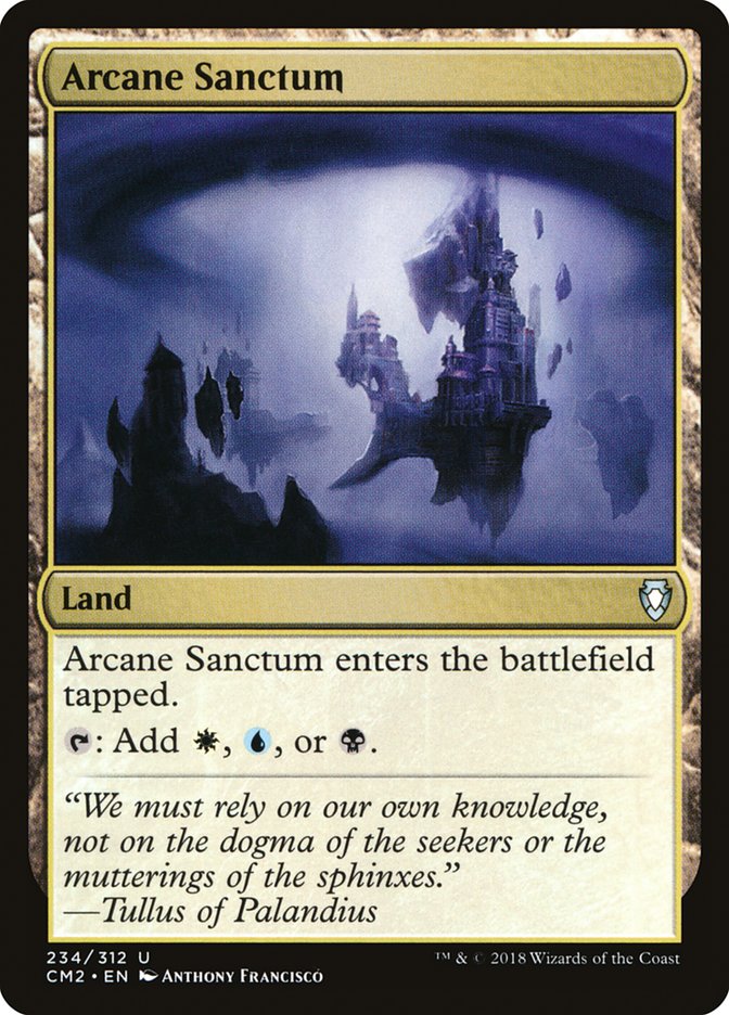 Arcane Sanctum [Commander Anthology Volume II] | Black Swamp Games