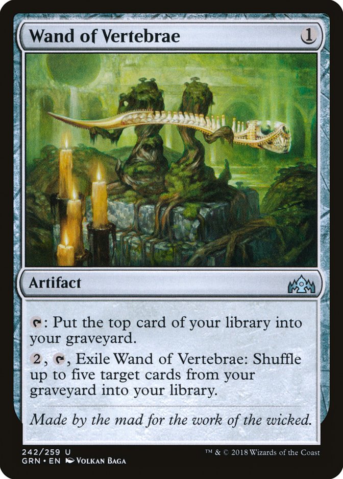 Wand of Vertebrae [Guilds of Ravnica] | Black Swamp Games