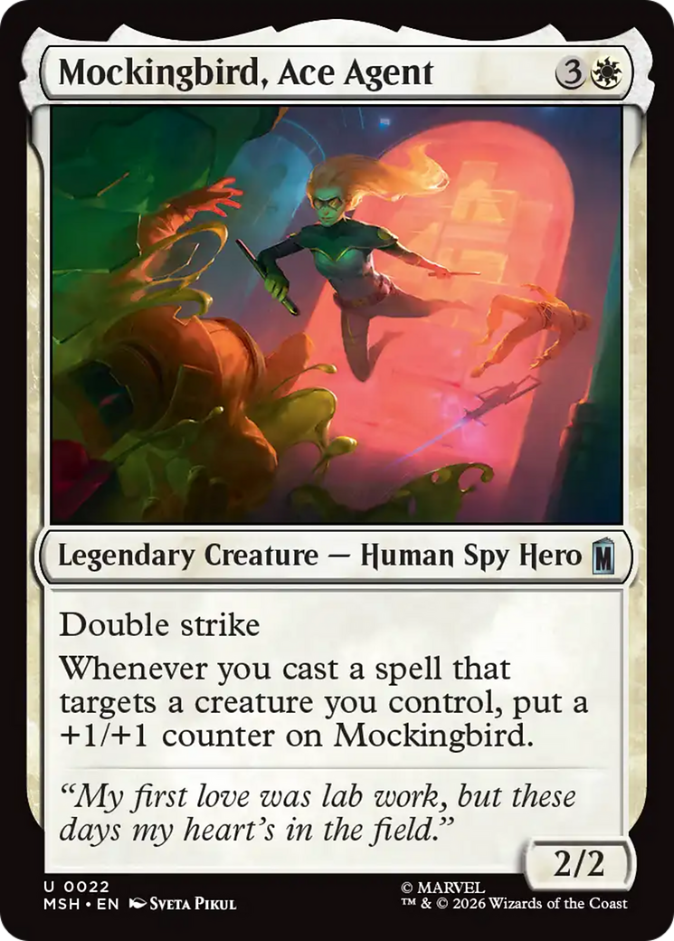 Mockingbird, Ace Agent [Marvel Super Heroes] | Black Swamp Games