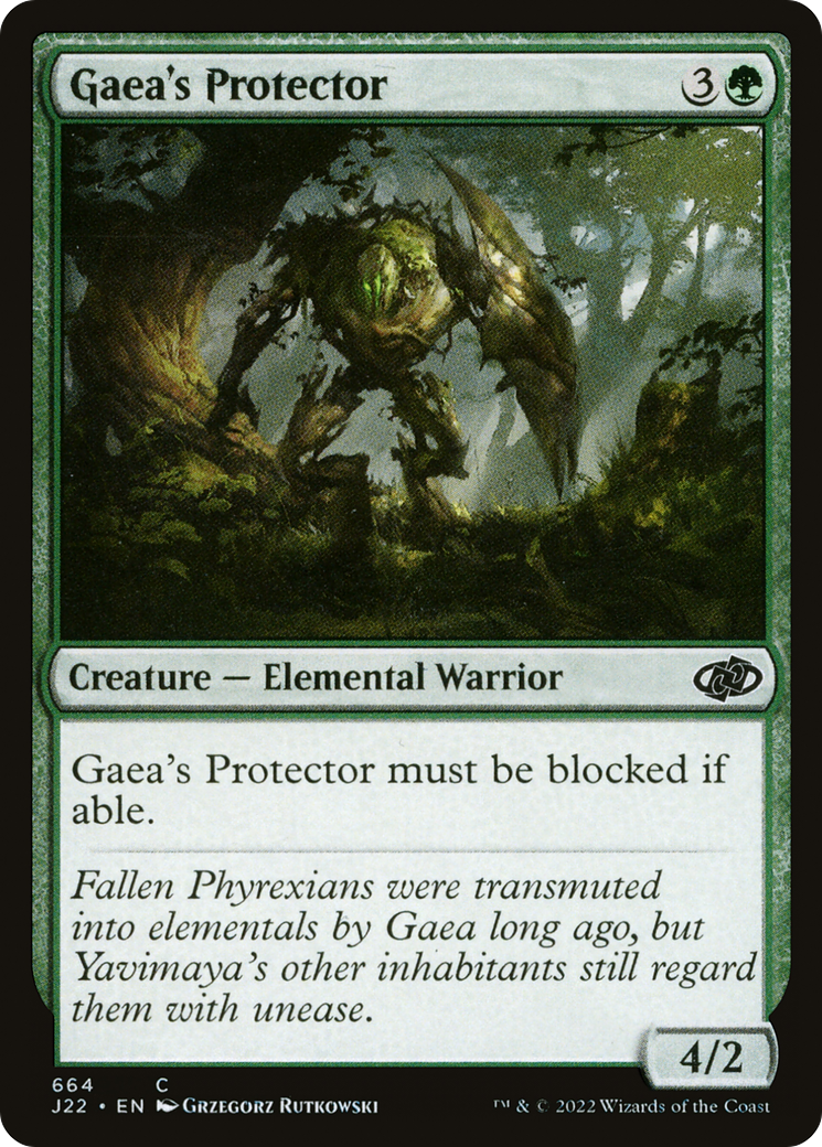 Gaea's Protector [Jumpstart 2022] | Black Swamp Games