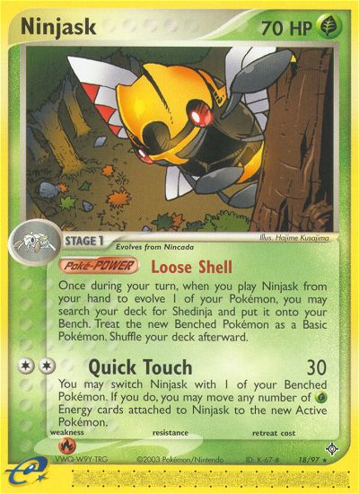 Ninjask (18/97) [EX: Dragon] | Black Swamp Games