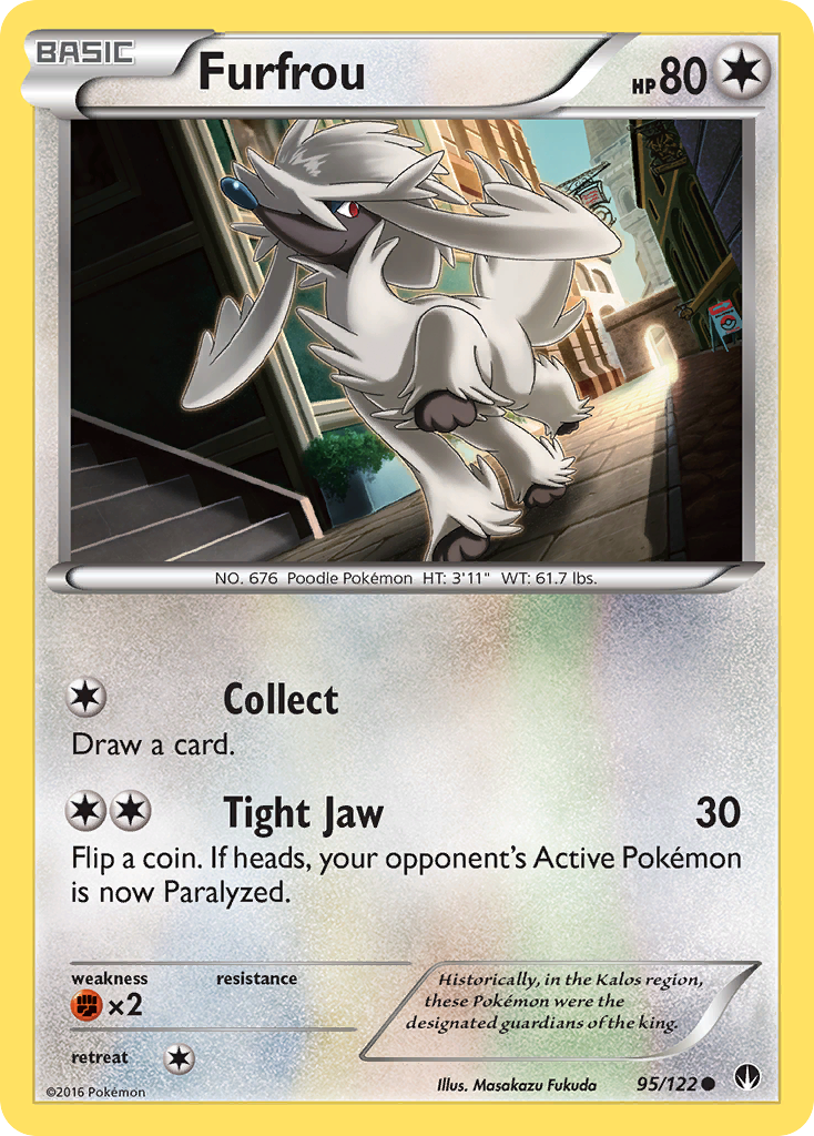 Furfrou (95/122) [XY: BREAKpoint] | Black Swamp Games